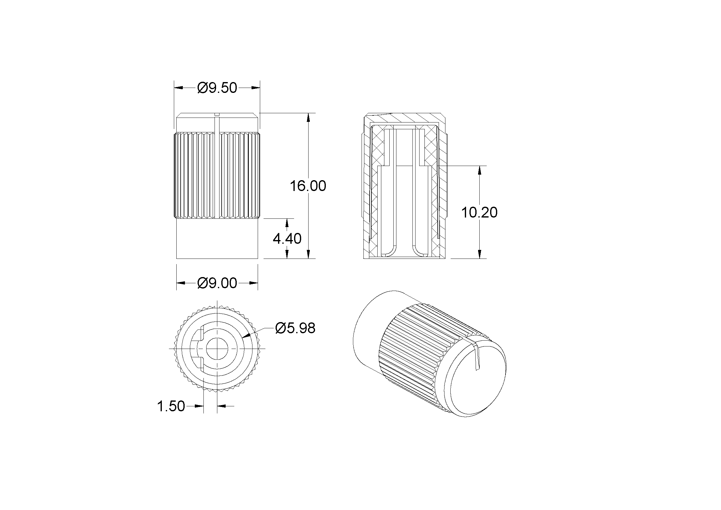 旋鈕|一體化卡塊|旋鈕鋁制|開關(guān)|按鍵|PEEK螺絲|PEI螺絲