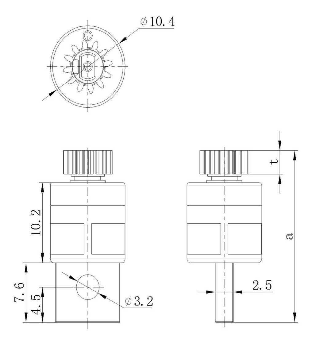 阻尼齒輪 圖紙HCL-14